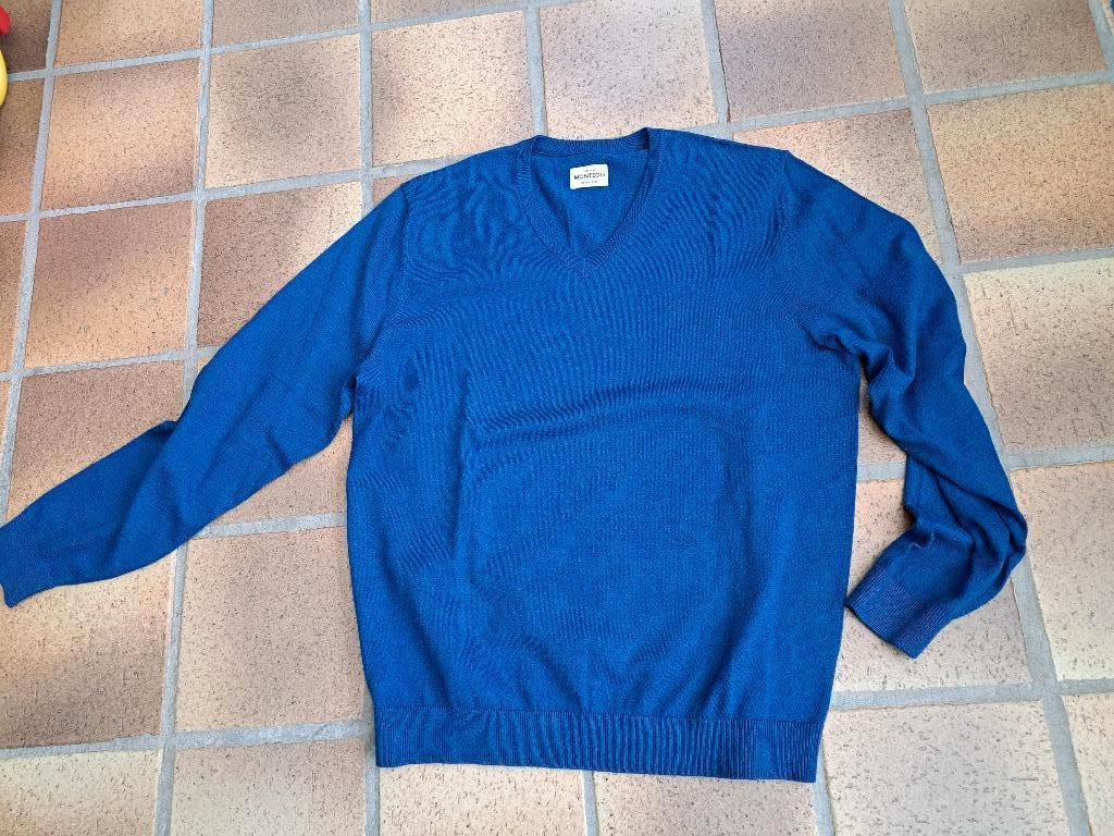 Heren trui, Ophalen, Blauw, Maat 56/58 (XL), Zo goed als nieuw