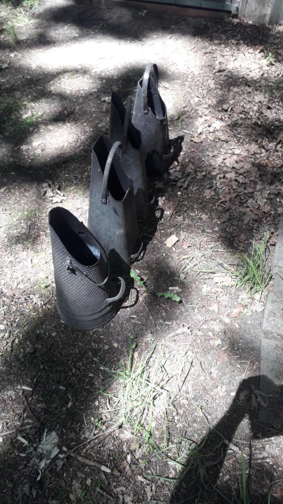 Bidons à charbon 3 pièces, Enlèvement ou Envoi, Autres carburants, Utilisé, Autres types
