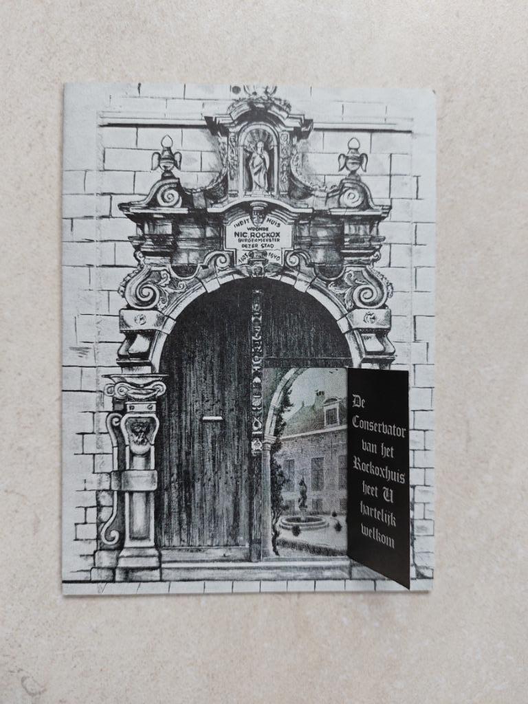 oude infofolder : Rockoxhuis Antwerpen, Envoi