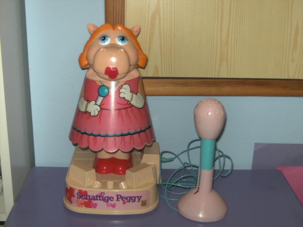 Schattige peggy met micro. (vintage), Collections, Jouets, Utilisé, Enlèvement ou Envoi