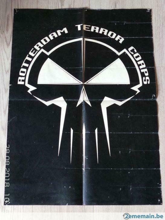 Poster Rotterdam Terror Corps, Verzenden, Gebruikt