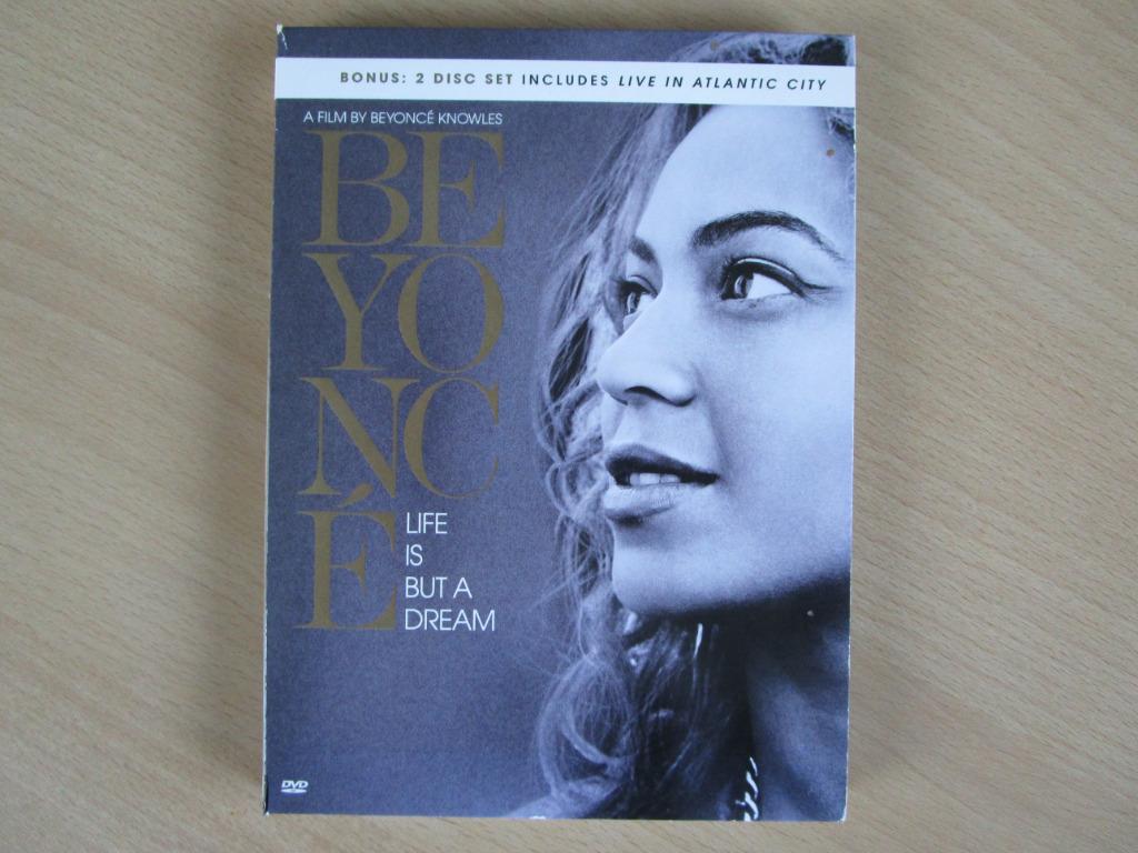 BEYONCE : LIFE IS BUT A DREAM+LIVE IN ATLANTIC CITY (2 DVD, Cd's en Dvd's, Alle leeftijden, Ophalen of Verzenden, Zo goed als nieuw