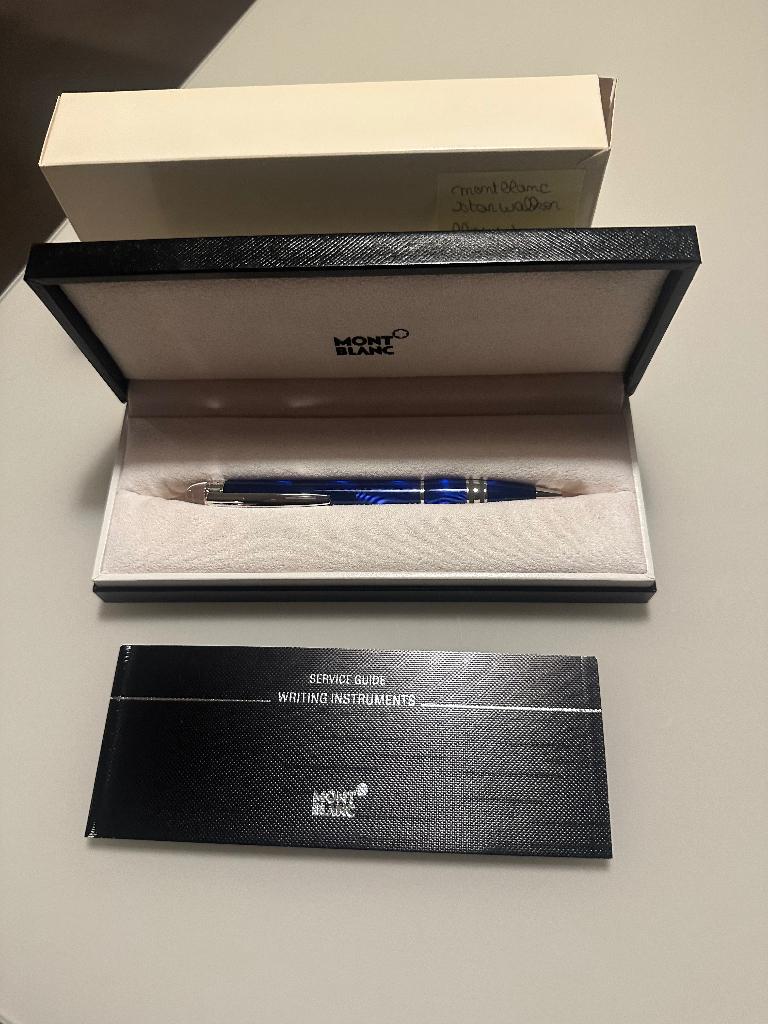 Montblanc starwalker blue balpen, Neuf, Avec boîte, Stylo à bille, Enlèvement