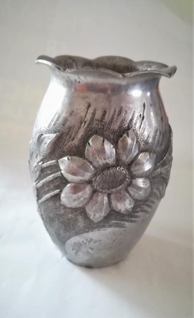 Vase art déco signé, Enlèvement ou Envoi