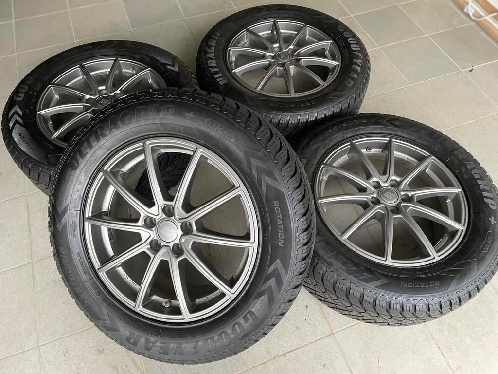 Kit hiver 18" Jaguar F-Pace (2015-2024) état neuf- 255 60 18, Enlèvement, Jaguar