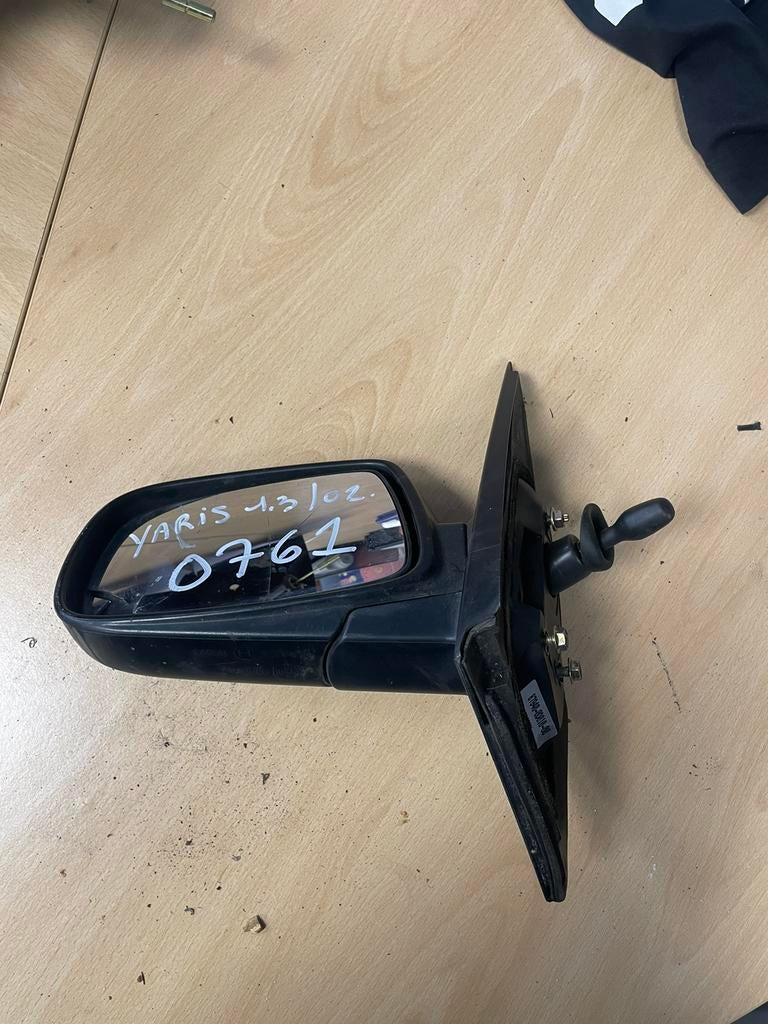 Rétroviseur Gauche Toyota Yaris 2003 Noir, Enlèvement, Toyota