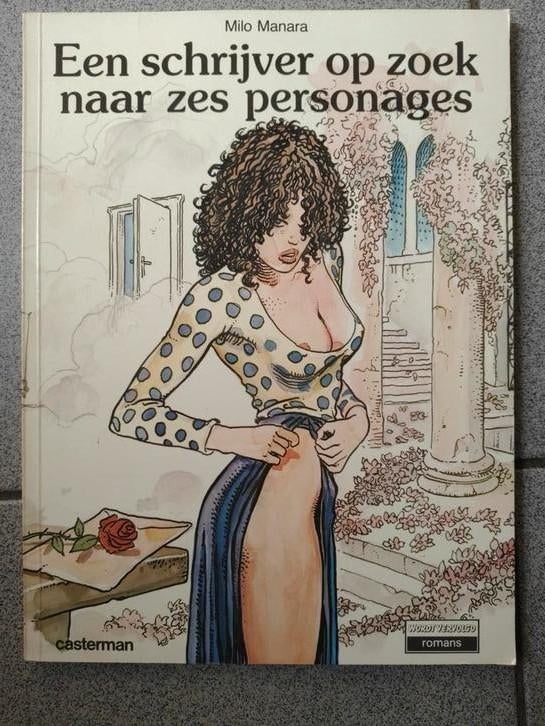 Milo Manara - een schrijver op zoek naar zes personages, Boeken, Stripverhalen, Ophalen of Verzenden, Zo goed als nieuw