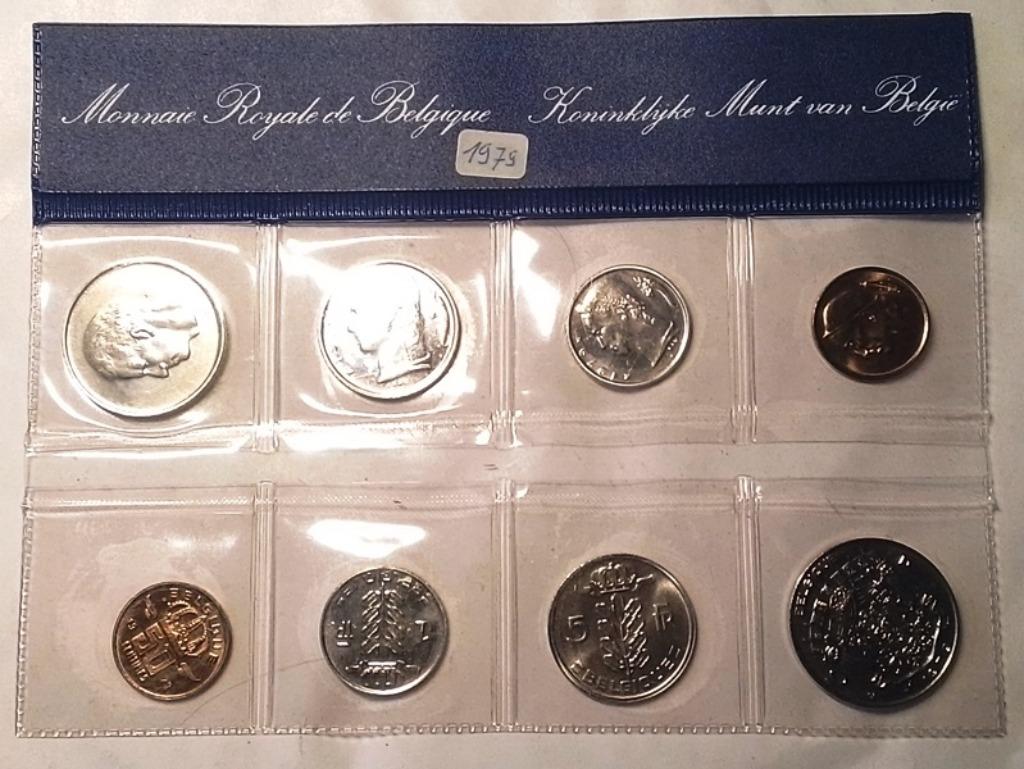 Set de pièces FDC Belgique 1979, Enlèvement ou Envoi, Autre, Série