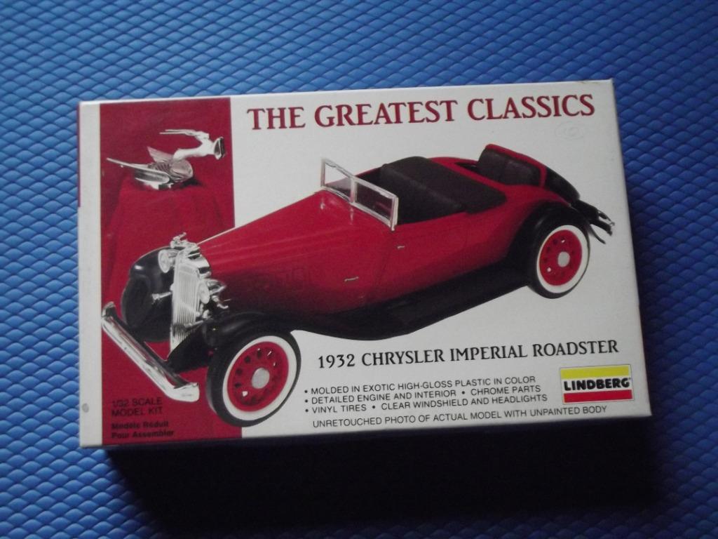 Maquette LINDBERG Chrysler Imperial Roadster - Echelle 1/32, Ophalen of Verzenden, Nieuw, 1:32 tot 1:50, Auto