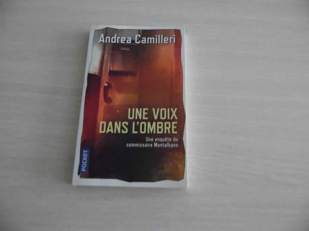 UNE VOIX DANS L'OMBRE       ANDREA CAMILLERI, Ophalen of Verzenden, Zo goed als nieuw, Andrea Camilleri