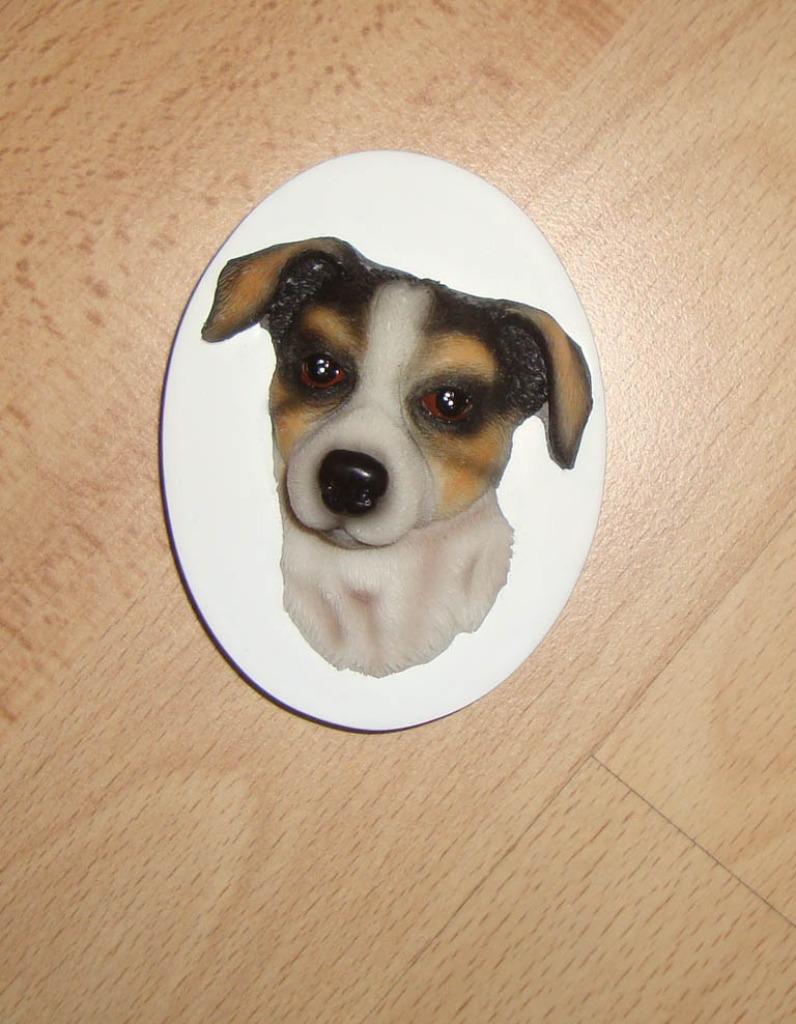 JACK RUSSEL, aimant de collection – 10 €, Enlèvement ou Envoi, Neuf, Chien ou Chat, Statue ou Figurine