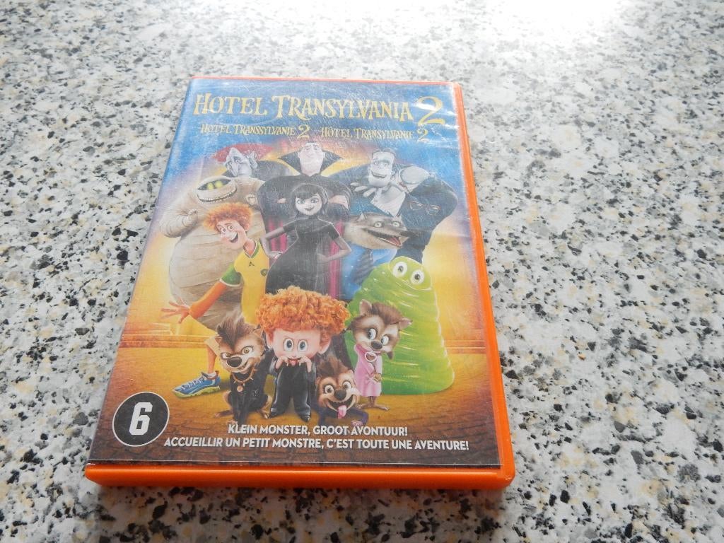 nr.1276- Dvd: hotel transylvania 2 - tekenfilm, Tekenfilm, Ophalen of Verzenden, Zo goed als nieuw, Alle leeftijden