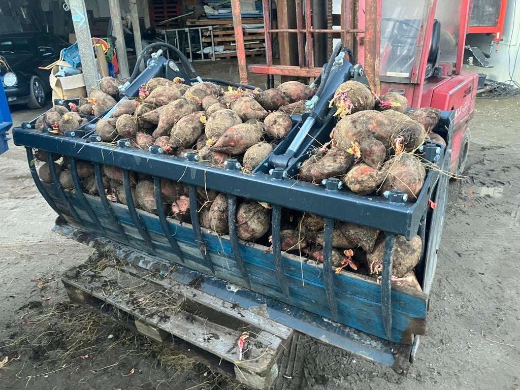 Voederbieten te koop, Ophalen