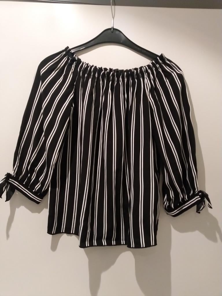 Blouse gestreept Tally Weijl maat XS, Tally Weijl, Wit, Nieuw, Ophalen of Verzenden