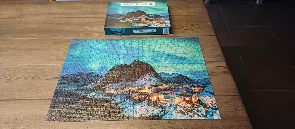 Puzzel - 1000 stukjes - Northern Lights - Noorderlicht, Enlèvement, Comme neuf