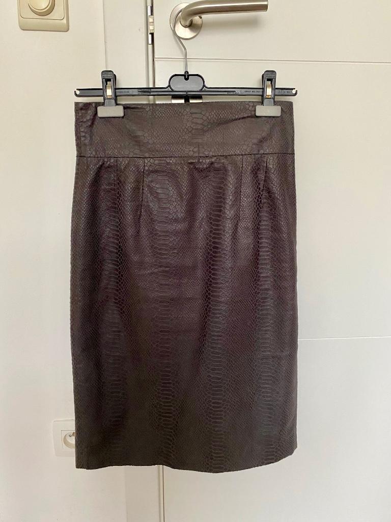 Zara kokerrok maat 36/38, Kleding | Dames, Rokken, Bruin, Zara, Ophalen of Verzenden, Zo goed als nieuw