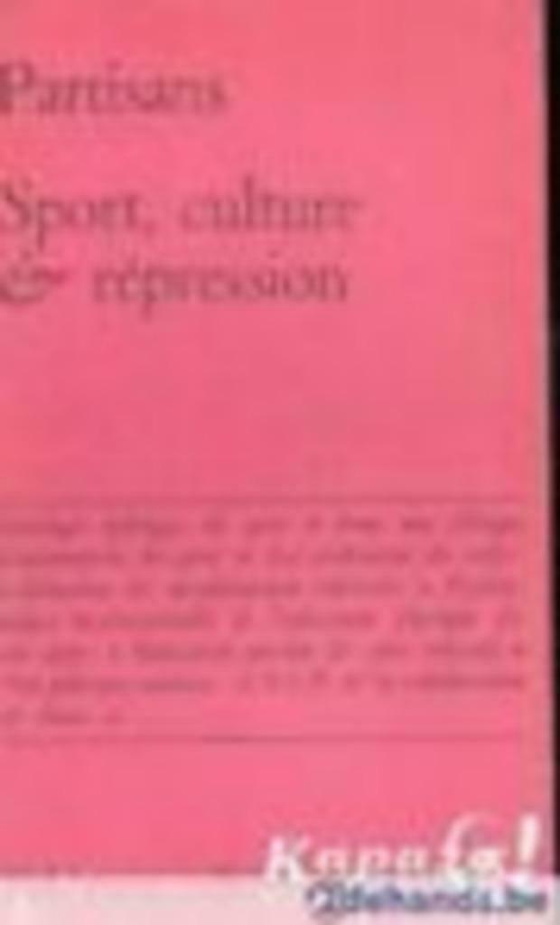 Ginette Berthaud, e.a.; Sport, culture et répression., Ophalen of Verzenden, Zo goed als nieuw, Maatschappij en Samenleving