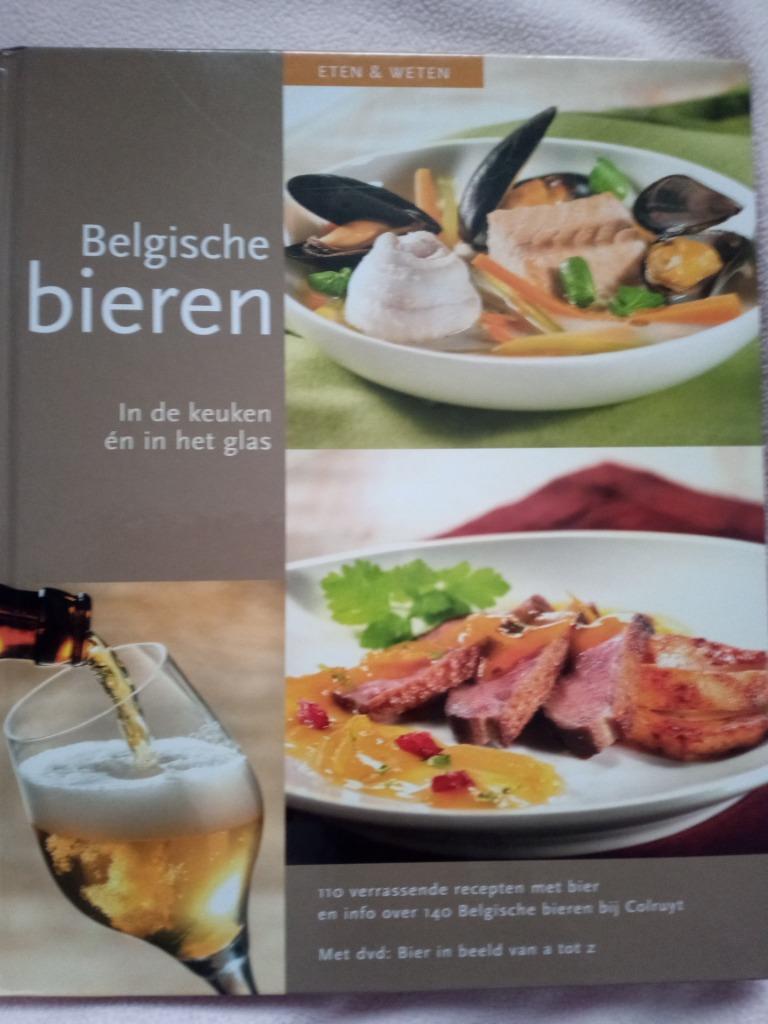 Kookboek Boek eten en weten Belgische bieren in de keuken, Boeken, Kookboeken, Ophalen of Verzenden, Zo goed als nieuw, Colruyt