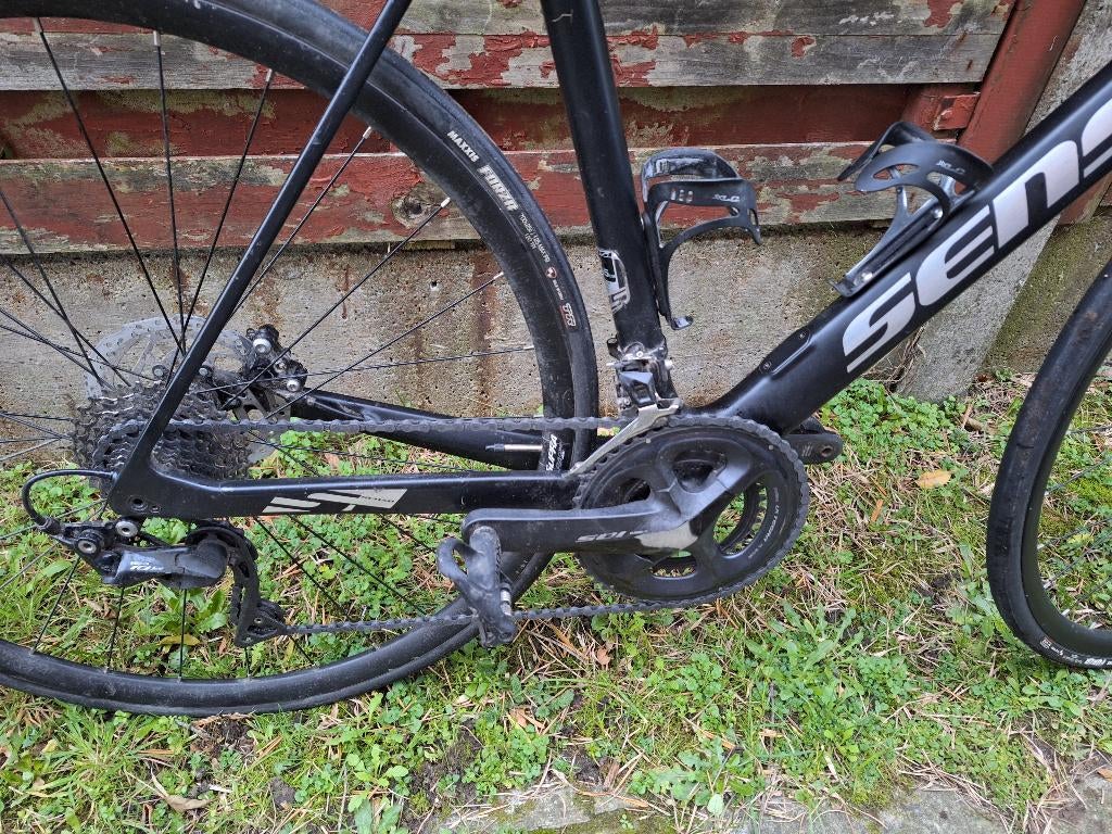 Koersfiets Sensa Guilia S3, Gebruikt, Carbon, 10 tot 15 versnellingen, Heren