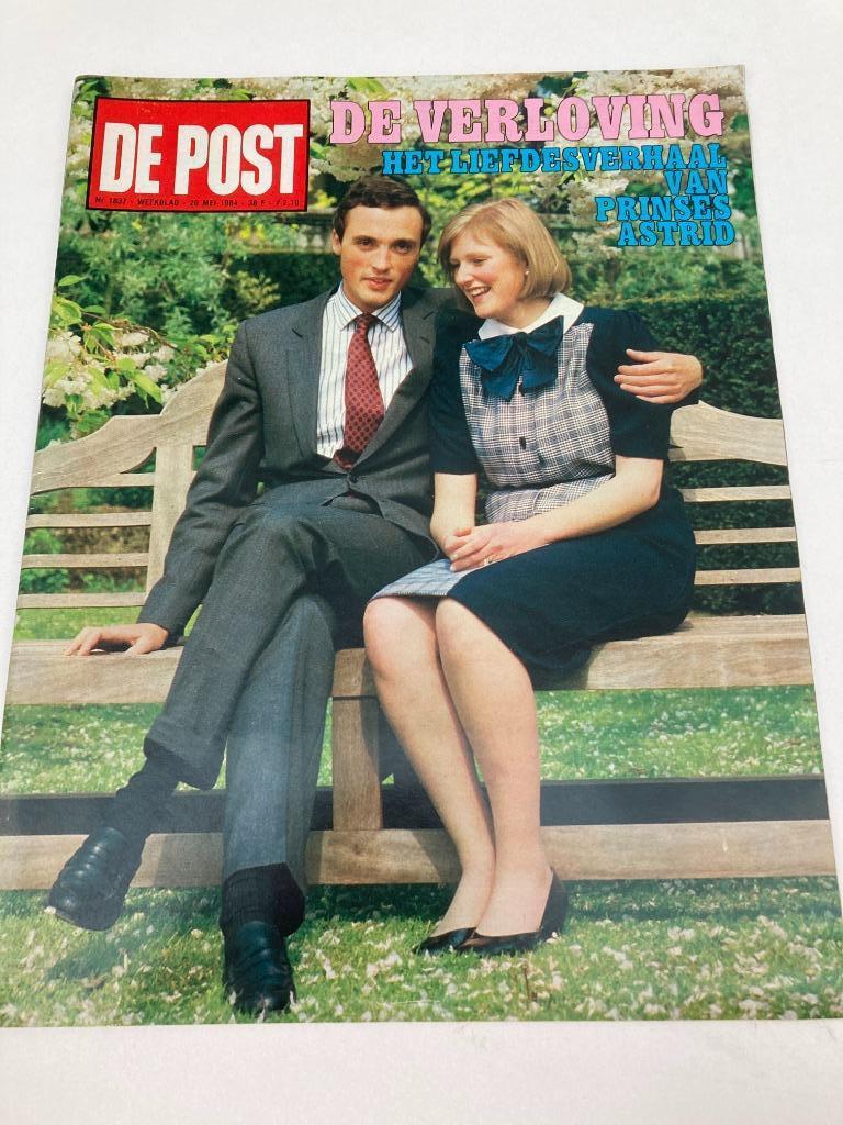 De Post "nr 1837 1984 : Prinses Astrid, Vatikaan, Anderlecht, Verzamelen, Ophalen of Verzenden, 1980 tot heden, Tijdschrift