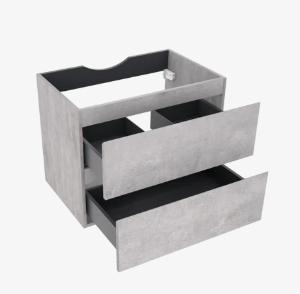 Volledig badkamermeubel X2O + kraan + spiegel (Ongebruikt), Huis en Inrichting, Ophalen, 50 tot 100 cm, Zo goed als nieuw, Minder dan 100 cm