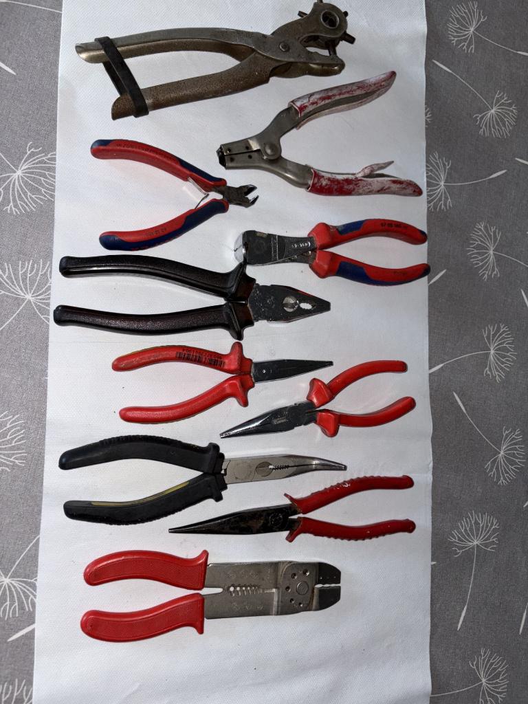 diverse tangen, Ophalen of Verzenden, Gebruikt