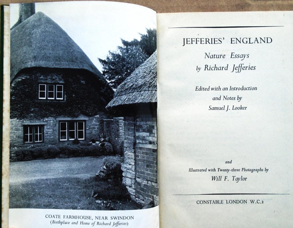 Jefferie's England: Nature Essays - 1943 - R. Jefferies, Gelezen, Verzenden, R. Jefferies (1848–1887), Overige onderwerpen