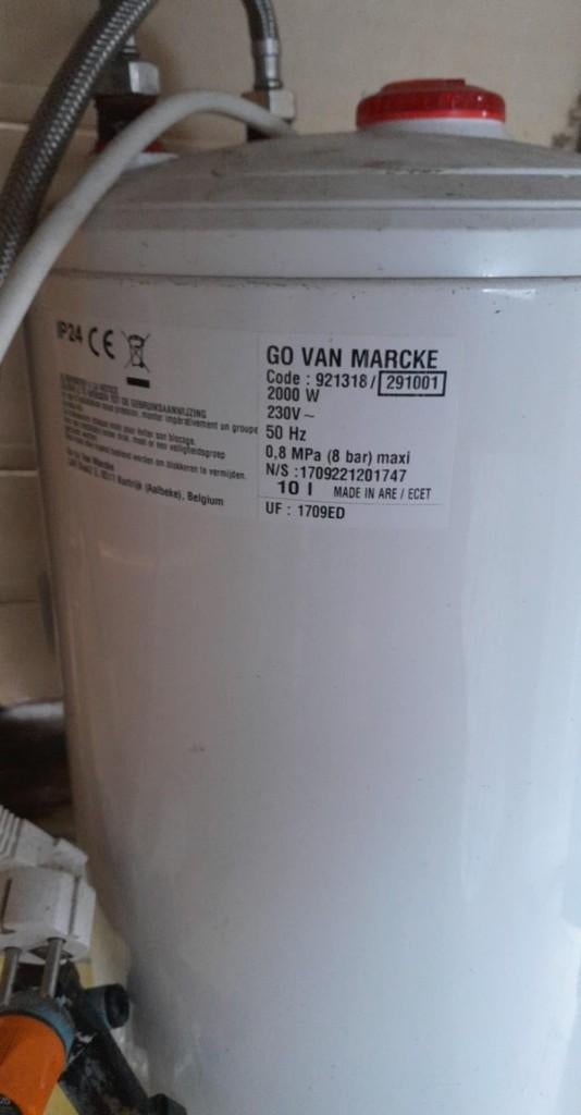 elektrische boiler - Van Marcke, Ophalen, Gebruikt, Boiler