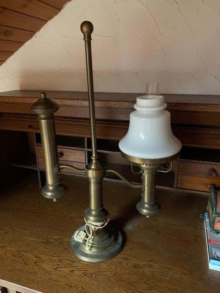 lampe d'appoint (de table), Enlèvement, Comme neuf, Verre