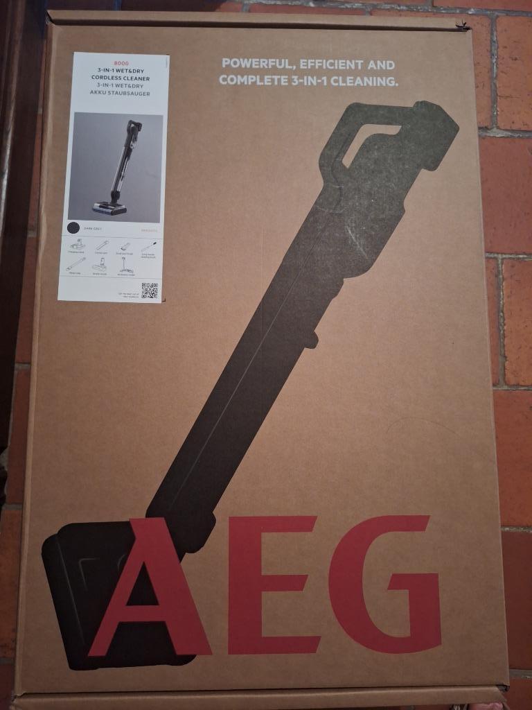 AEG steelstofzuiger 3 in 1 wet &dry  8000 serie, Ophalen, Nieuw