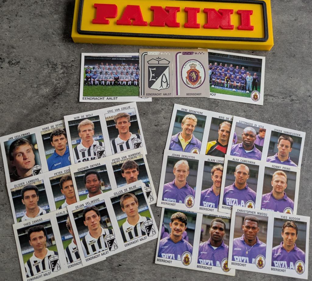 PANINI FOOTBALL 93 15 STICKERS 1993 : E.AALST / BEERSCHOT, Verzenden, Nieuw