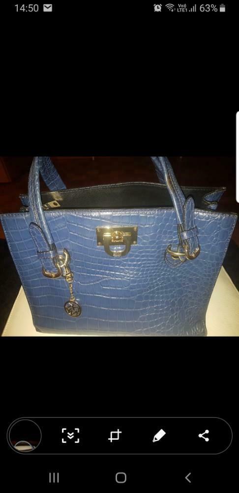 fel blauwe handtas van Michael kors, Ophalen of Verzenden, Zo goed als nieuw
