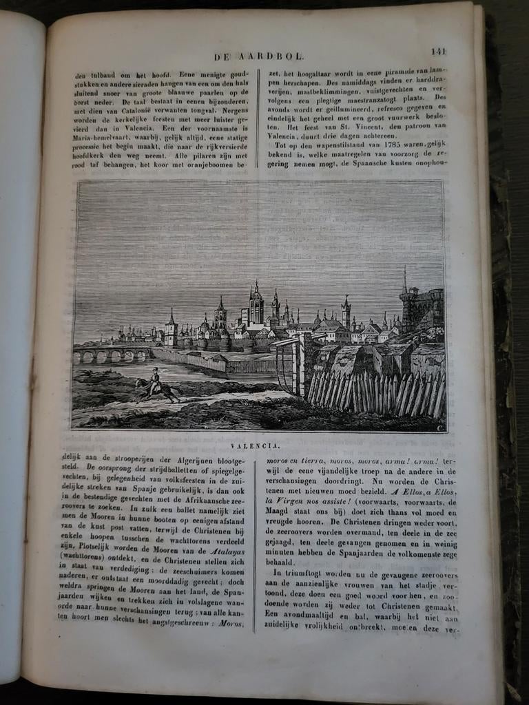 De aardbol eerste deel 1839, Ophalen of Verzenden