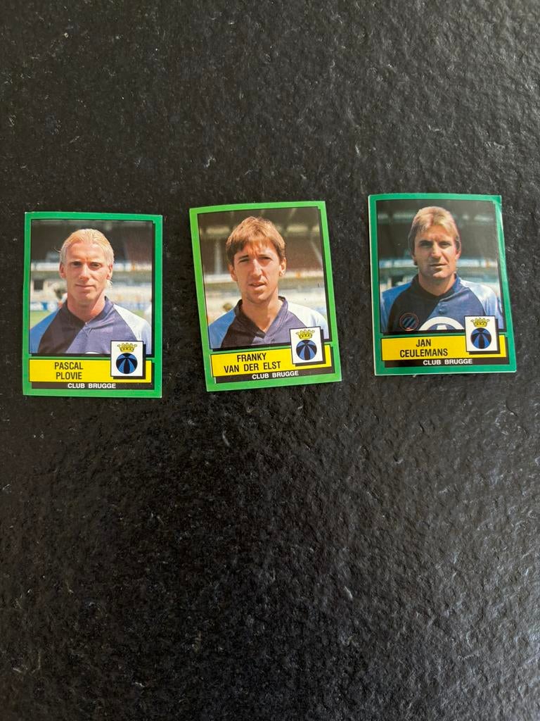Panini stickers Club Brugge 1988-1989, Ophalen, Nieuw, Meerdere stickers
