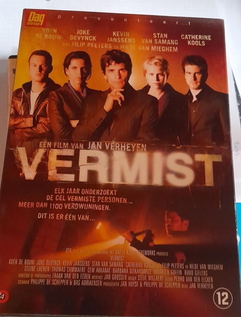 Dvd vermist, Cd's en Dvd's, Ophalen of Verzenden, Zo goed als nieuw