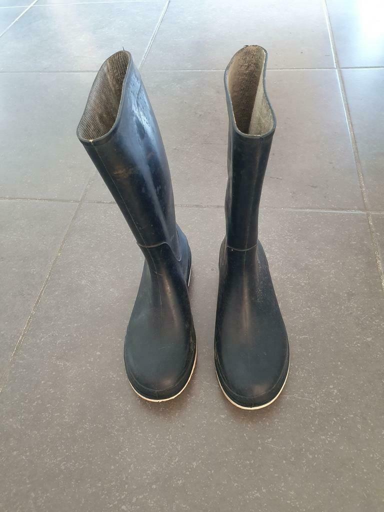 blauwe laarzen - maat 35, Kinderen en Baby's, Ophalen, Jongen of Meisje, Laarzen