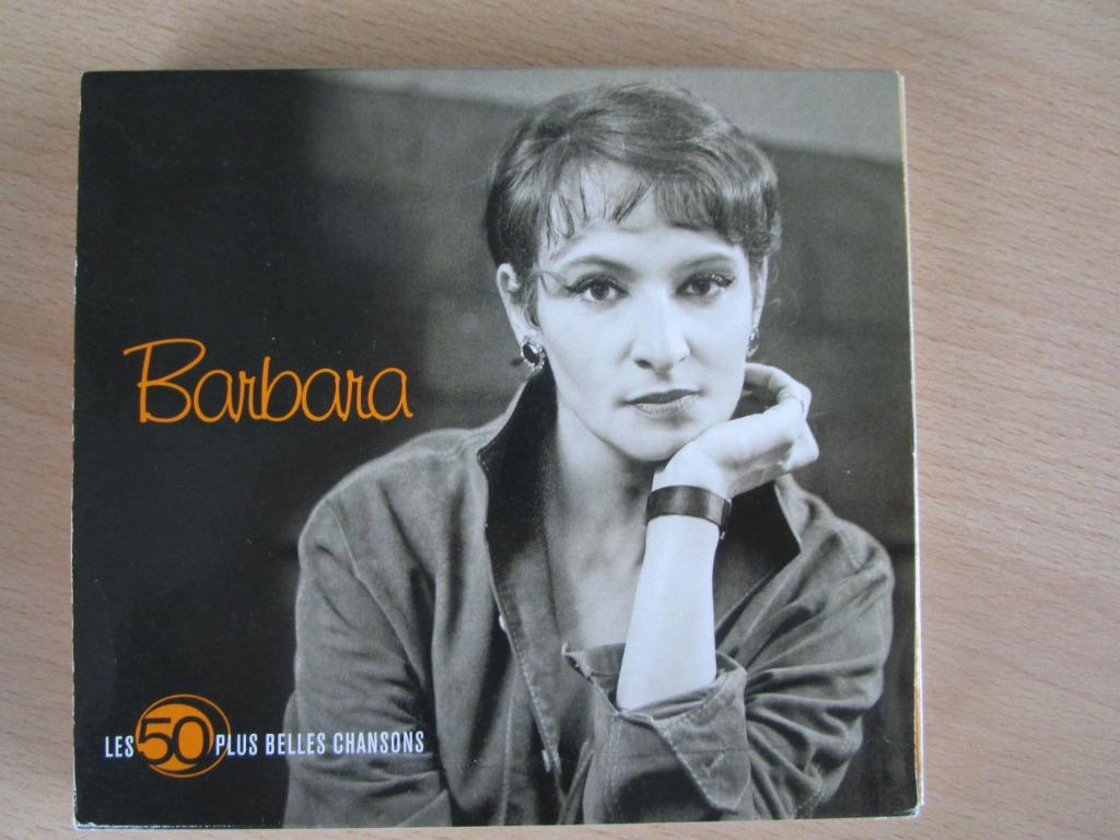 BARBARA = LES 50 PLUS BELLES CHANSONS = COFFRET DE 3 CD, Enlèvement ou Envoi, Comme neuf