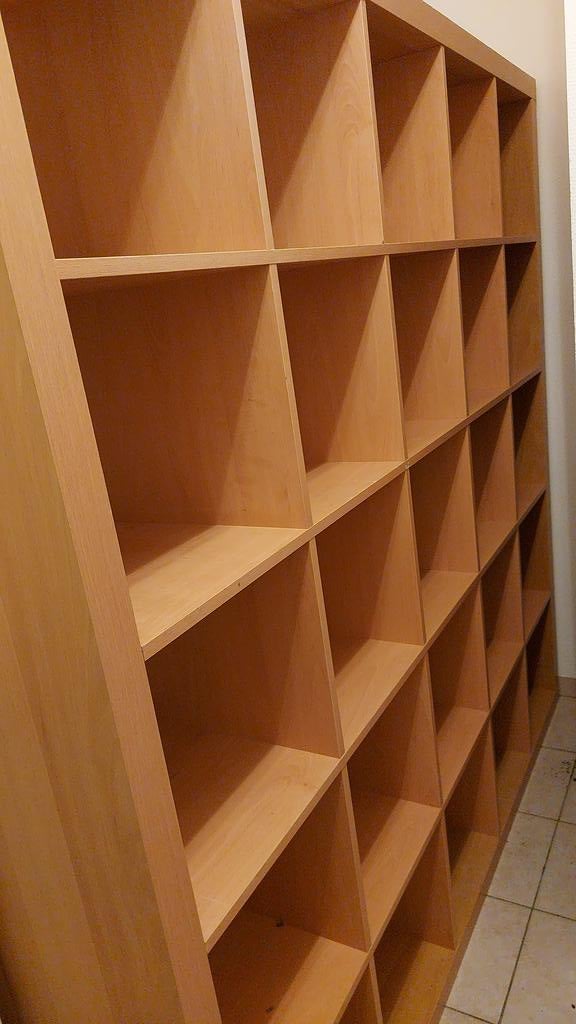 Kast kallax, Avec tablette(s), 150 à 200 cm, Utilisé, Autres essences de bois
