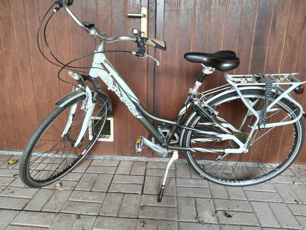 damesfiets Raleigh Buckingham wit, Fietsen en Brommers, Fietsen | Dames | Damesfietsen, Versnellingen, Zo goed als nieuw, Minder dan 47 cm