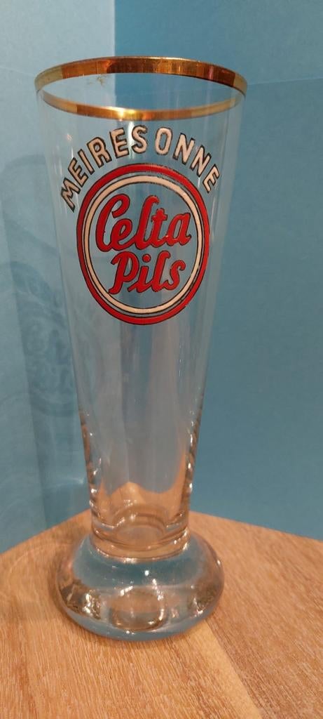 Meiresonne Celta Pils Email, Gand, Collections, Enlèvement ou Envoi, Utilisé, Verre ou Verres, Autres marques