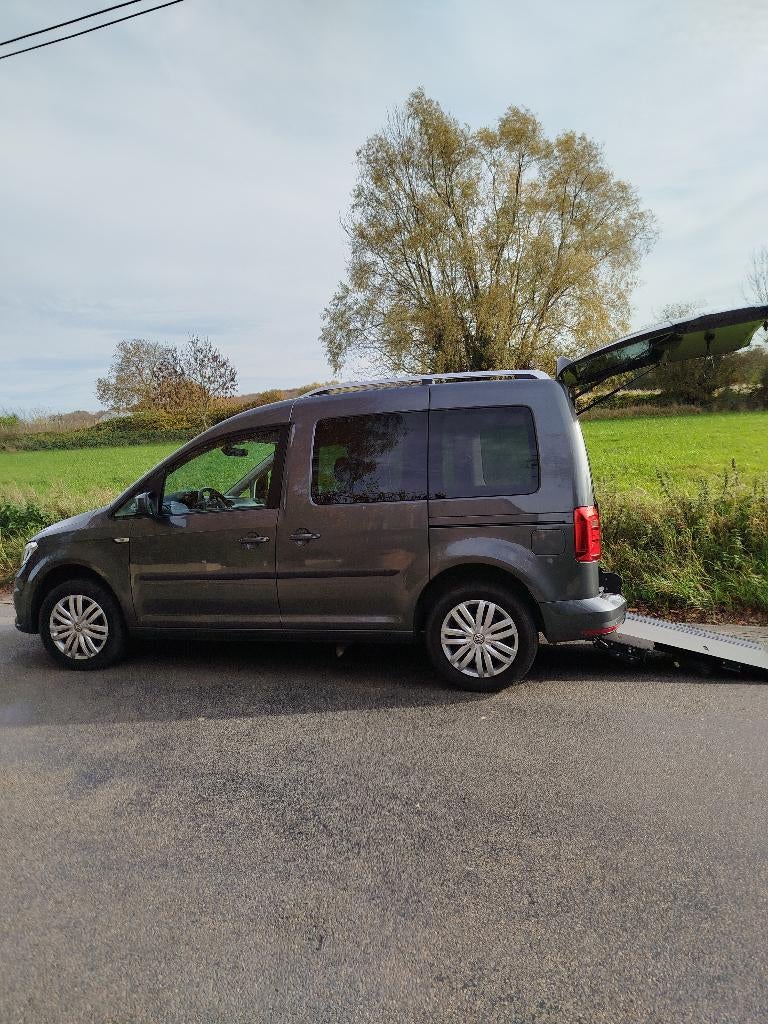 VW caddy adaptation PMR, Argent ou Gris, Achat, Caddy Combi, Noir