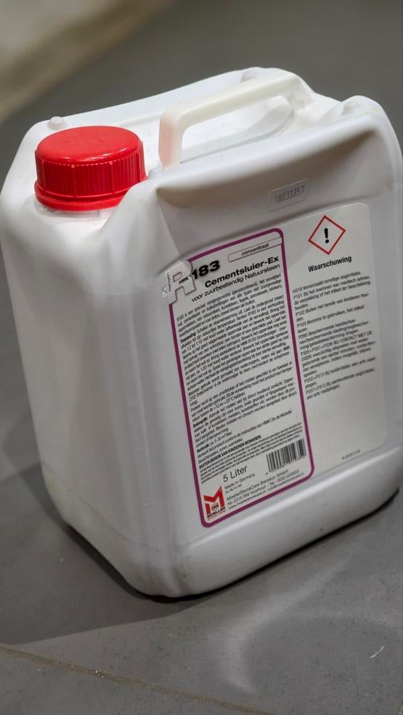 HMK R183 cementsluier-ex voor zuurbestendig natuursteen 5L, Doe-het-zelf en Bouw, Tegels, Ophalen