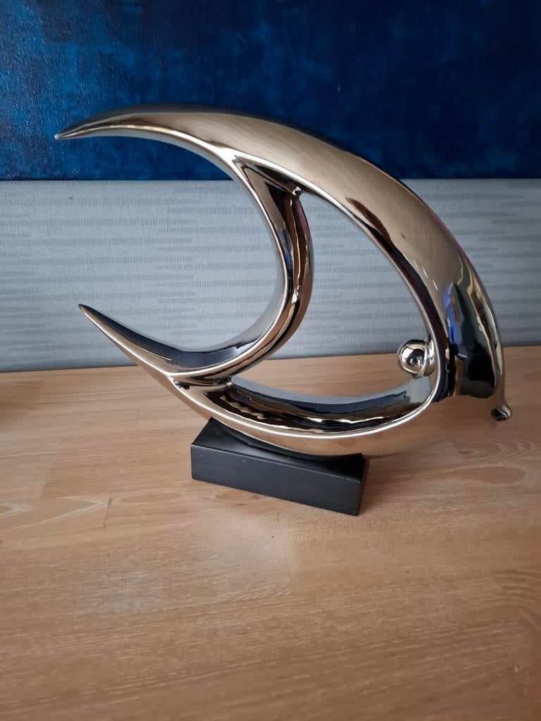 Moderne vis als kunstwerk, Ophalen of Verzenden, Zo goed als nieuw