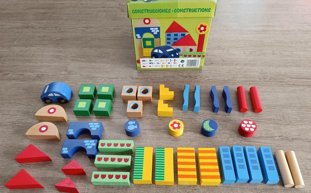 Goula / Blocs de construction en bois, Enlèvement ou Envoi, Comme neuf