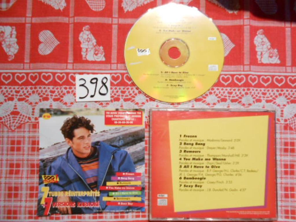 CD muziek 7 tubes Réinterprétés  en 7 versions Karaoké N 10, Cd's en Dvd's, Ophalen of Verzenden, Gebruikt