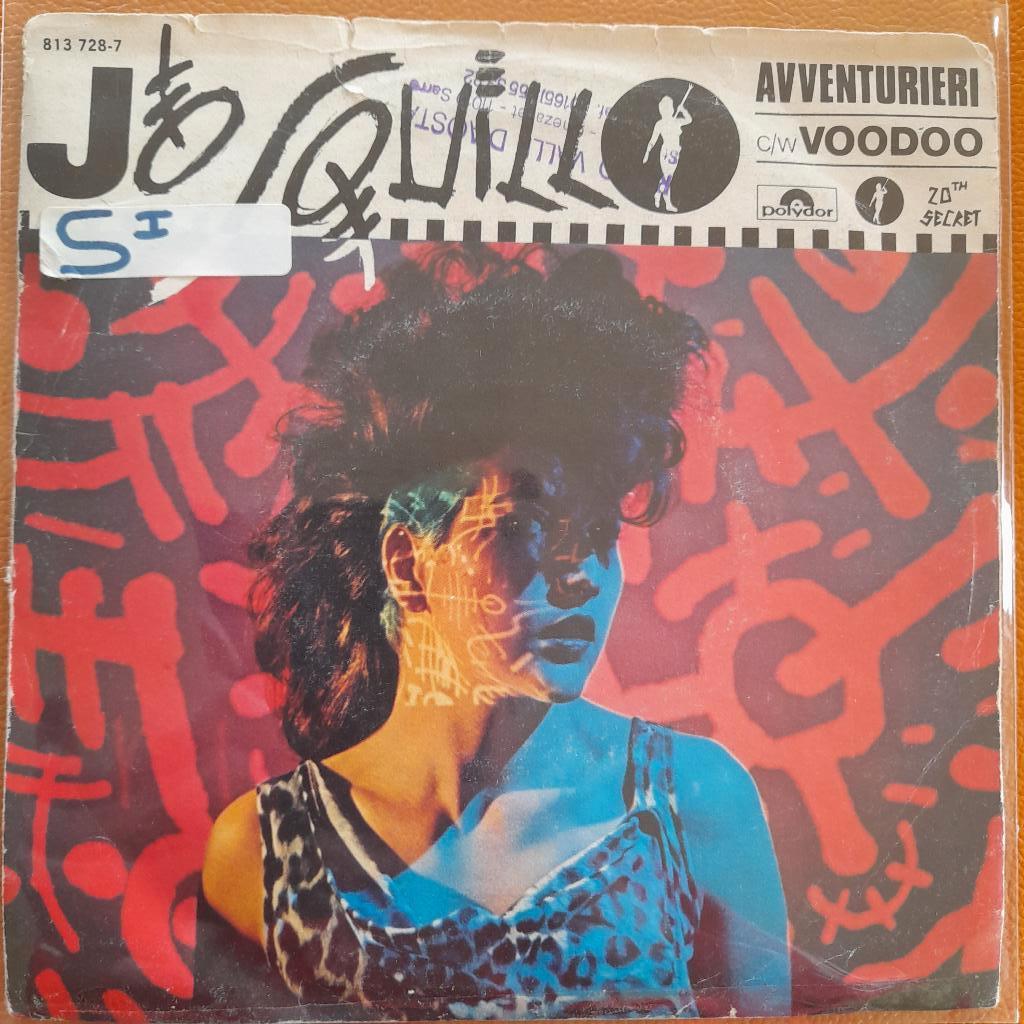 Jo Squillo-Aventurieri 7", Enlèvement ou Envoi, Single, Utilisé, Pop