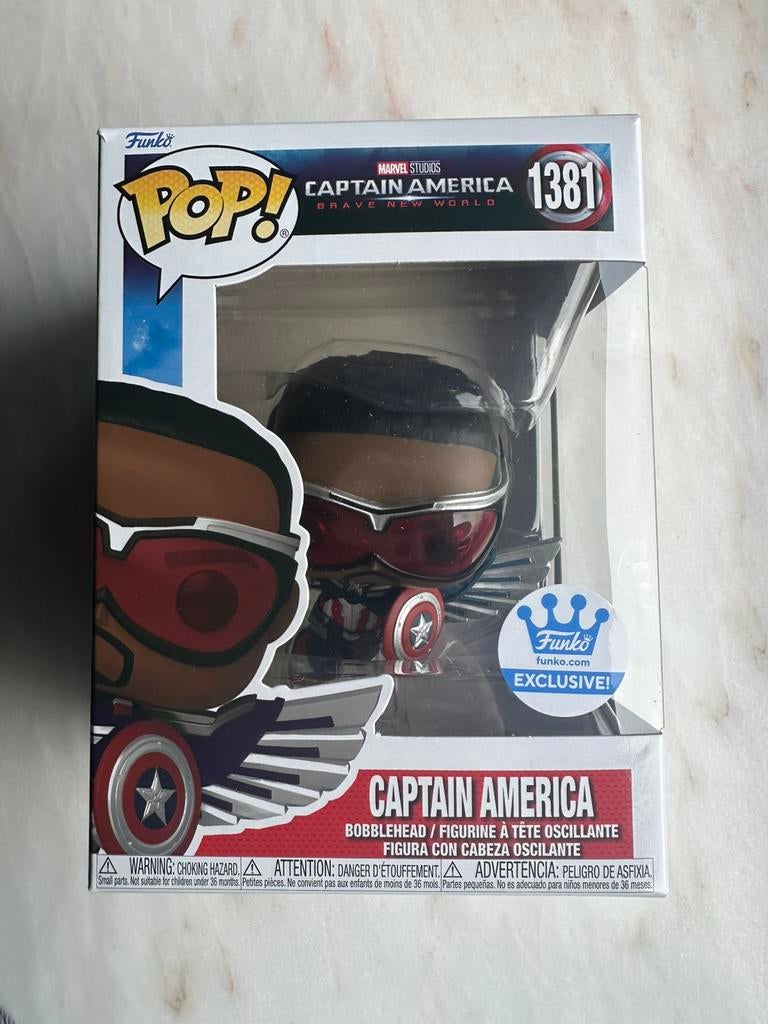 Pop! Captain America Nr 1381, Enlèvement ou Envoi, Neuf