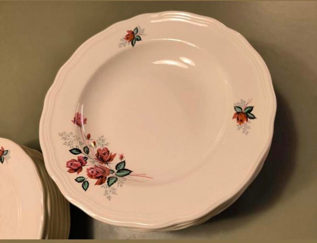 Boch servies.  Met rozen., Antiek en Kunst, Ophalen