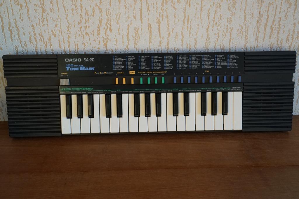 Casio SA20 Tonebank keyboard, Ophalen, Gebruikt, Overige aantallen, Casio