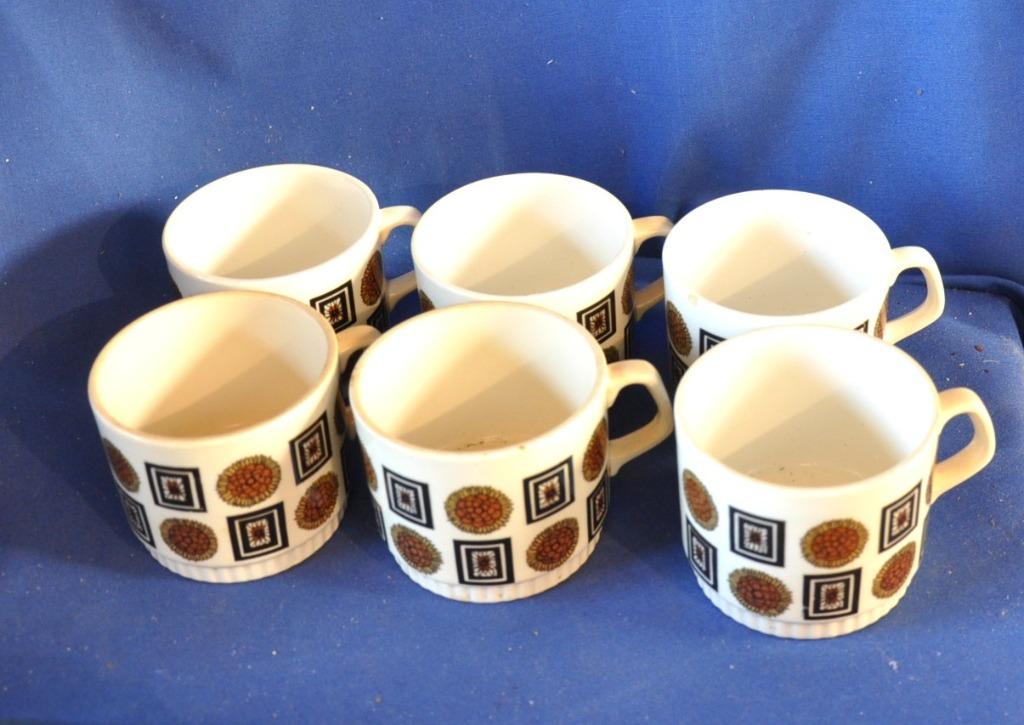 6 tasses a café boch toledo sans cachet, Antiquités & Art, Enlèvement ou Envoi